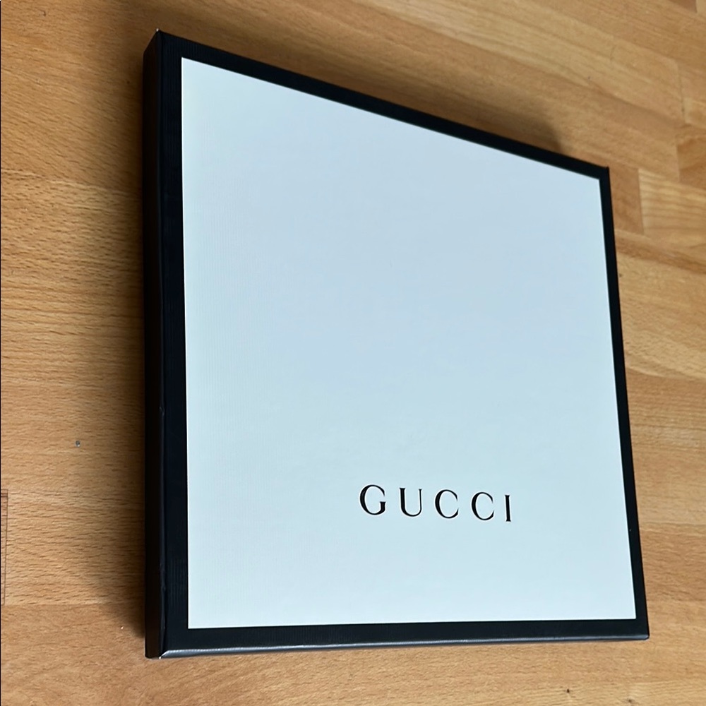Gucci Monochrome Black and White Accessory Box